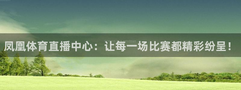 凤凰体育直播中心：让每一场比赛都精彩纷呈！