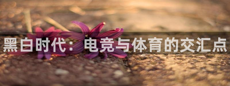 黑白时代：电竞与体育的交汇点